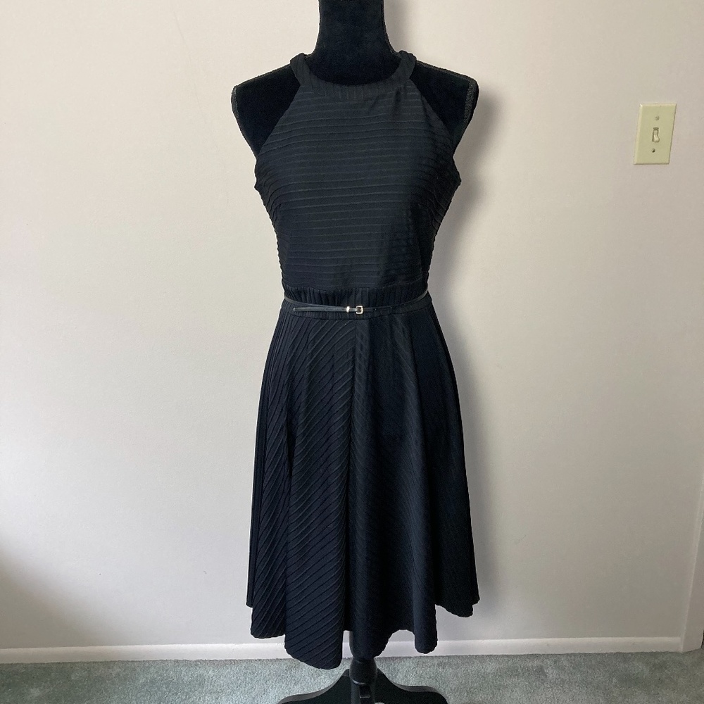 Alfani Sleeveless Black Dress, Size 6